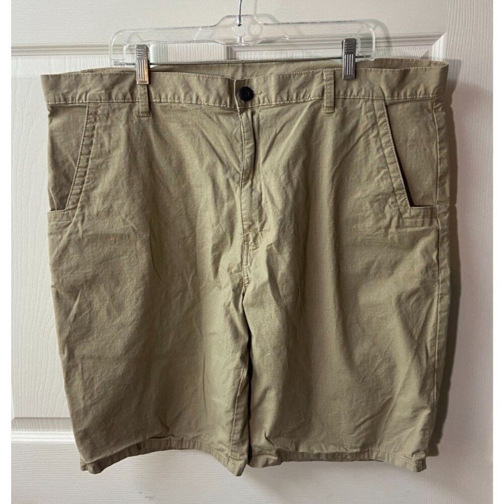 Dickies Mens Canvas Ripstock Tan Khaki Cargo Shorts Mens 42 x 10.5